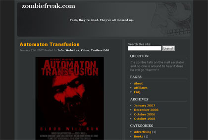 zombiefreak.com